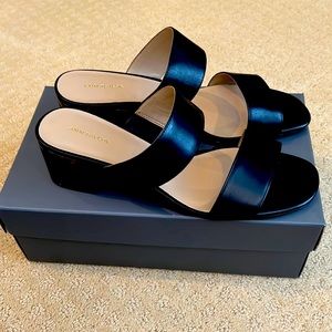 Ann Taylor block heeled sandal size 8 1/2